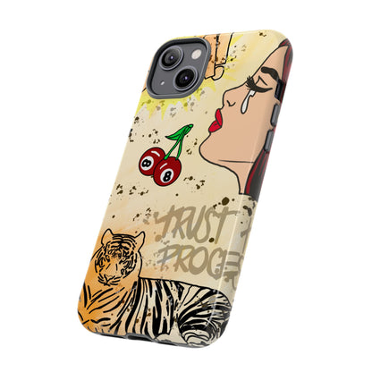 "trust the process" phone case