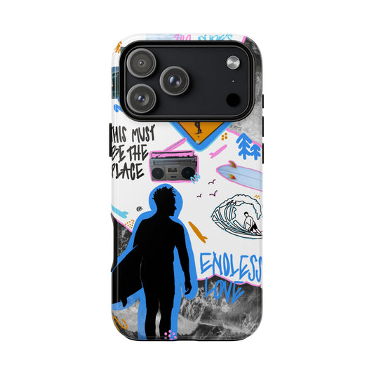 "surf's up" phone case