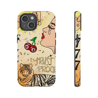 "trust the process" phone case