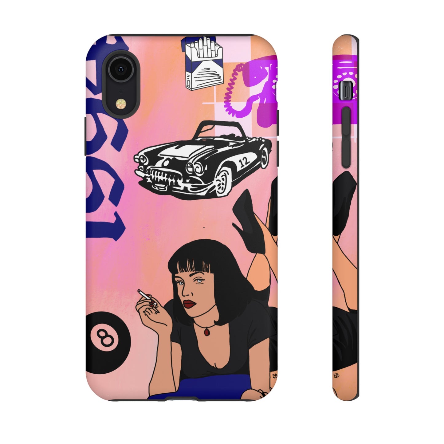 "pulp fiction" phone case