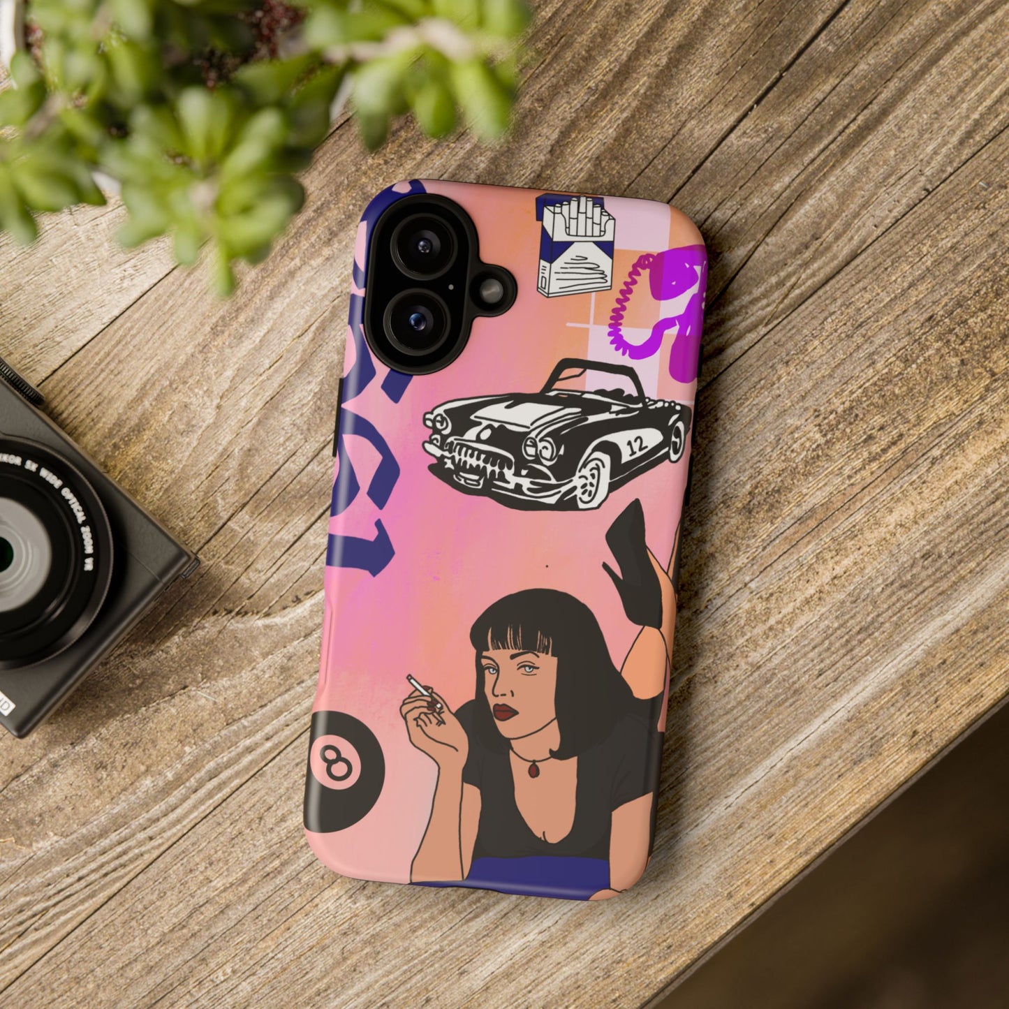 "pulp fiction" phone case