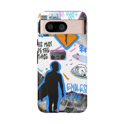 "surf's up" phone case