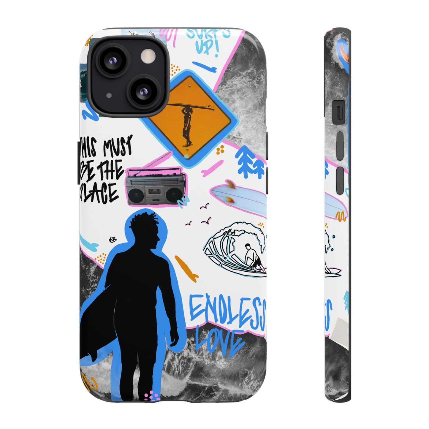 "surf's up" phone case