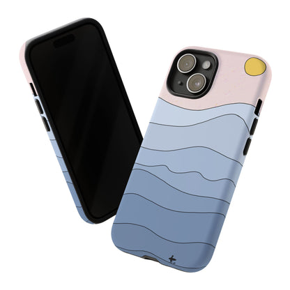 "shades of blue" phone case