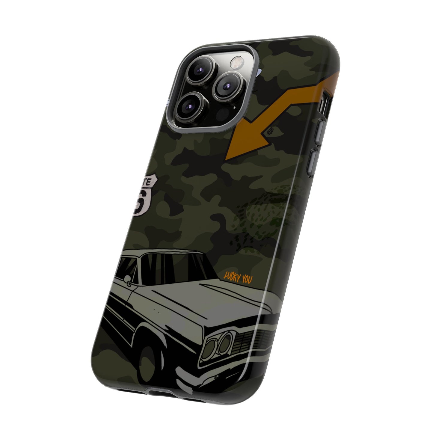 "route 66" phone case