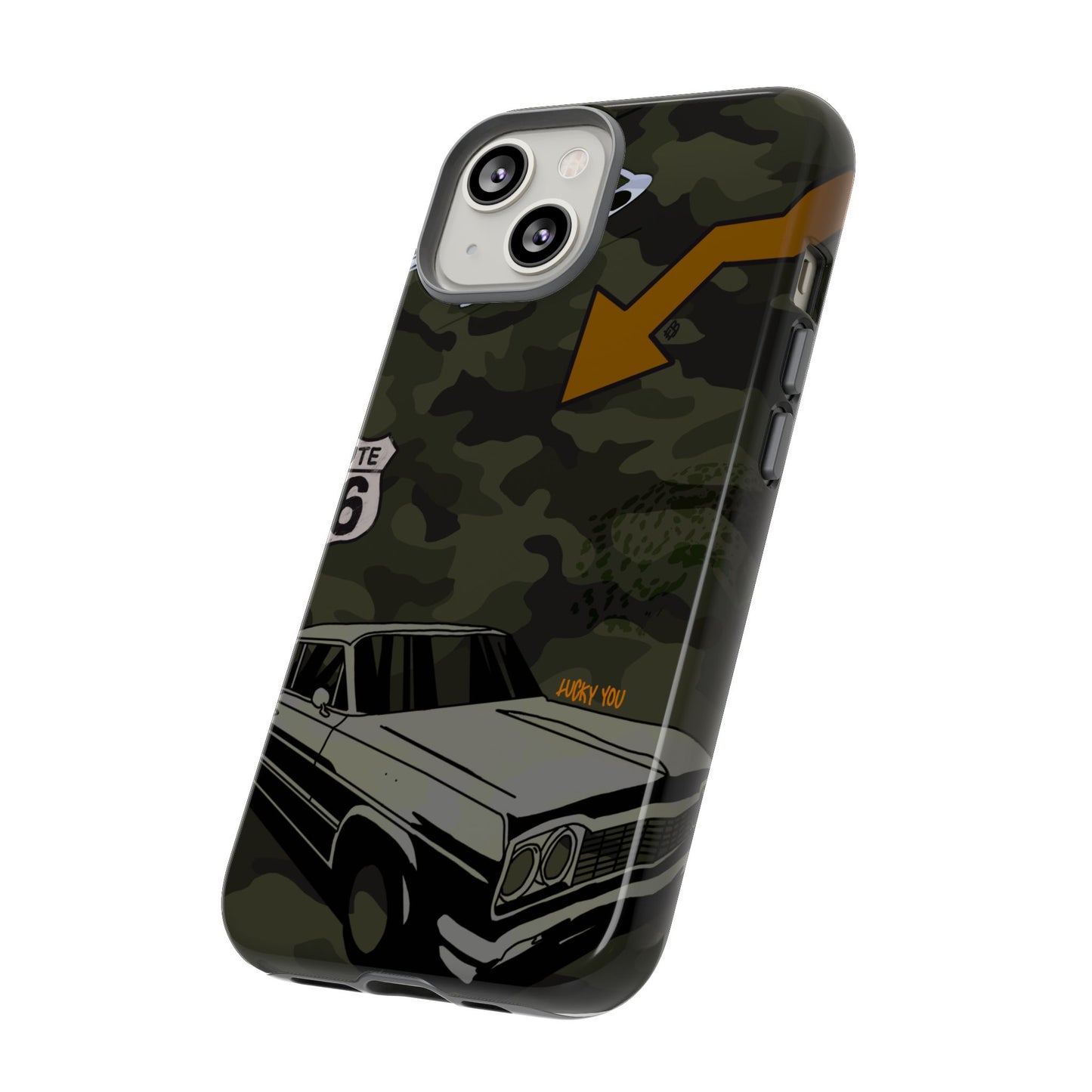 "route 66" phone case