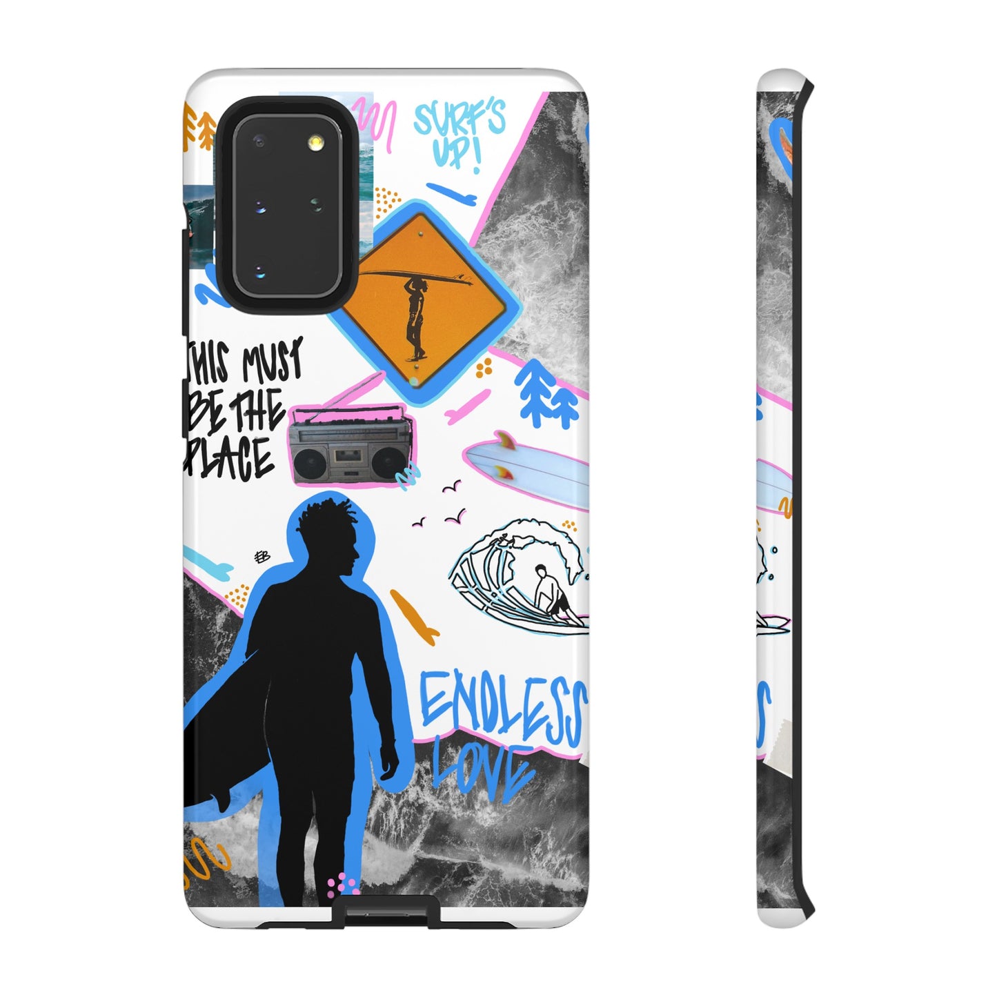 "surf's up" phone case