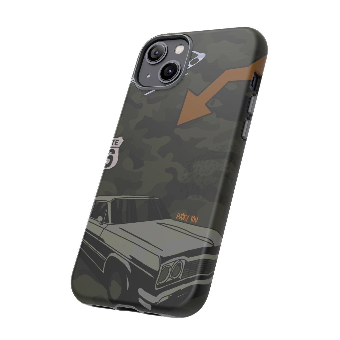 "route 66" phone case
