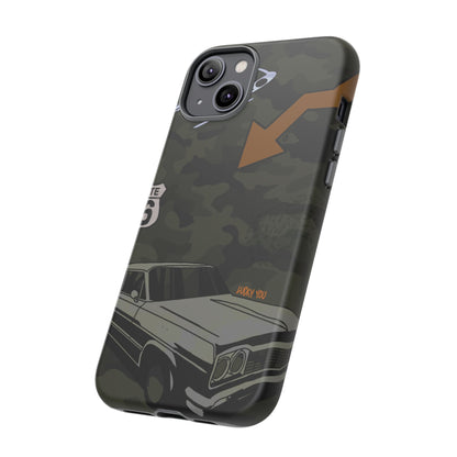 "route 66" phone case