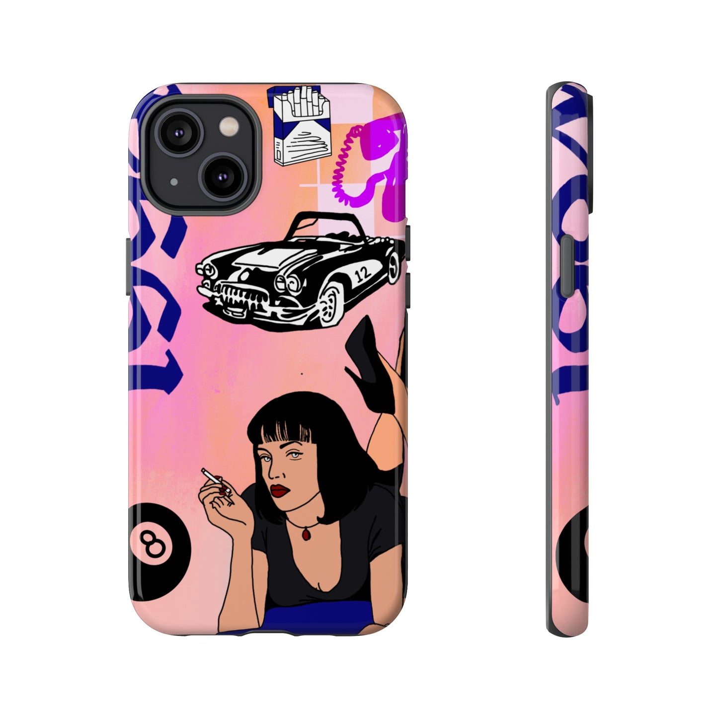 "pulp fiction" phone case