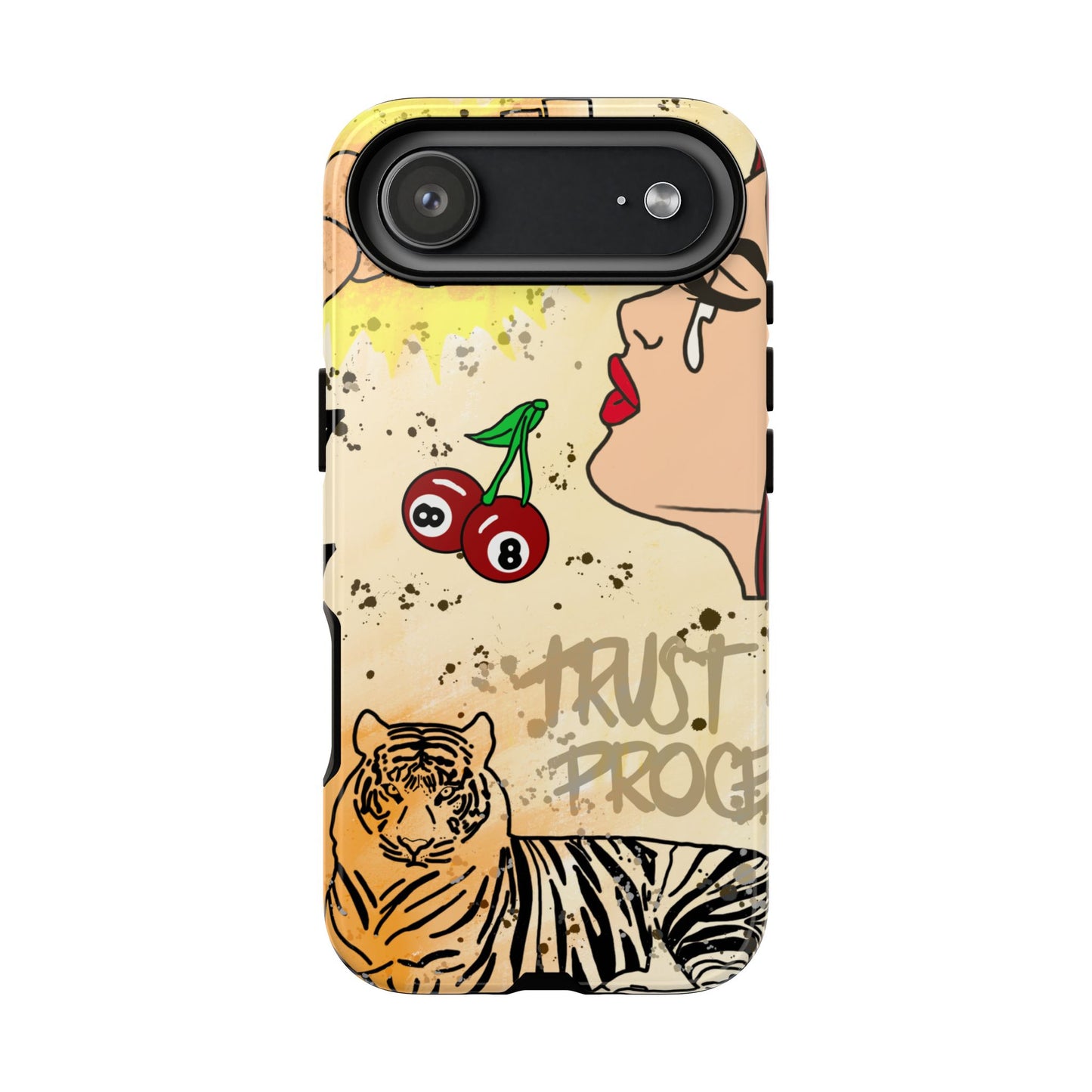 "trust the process" phone case