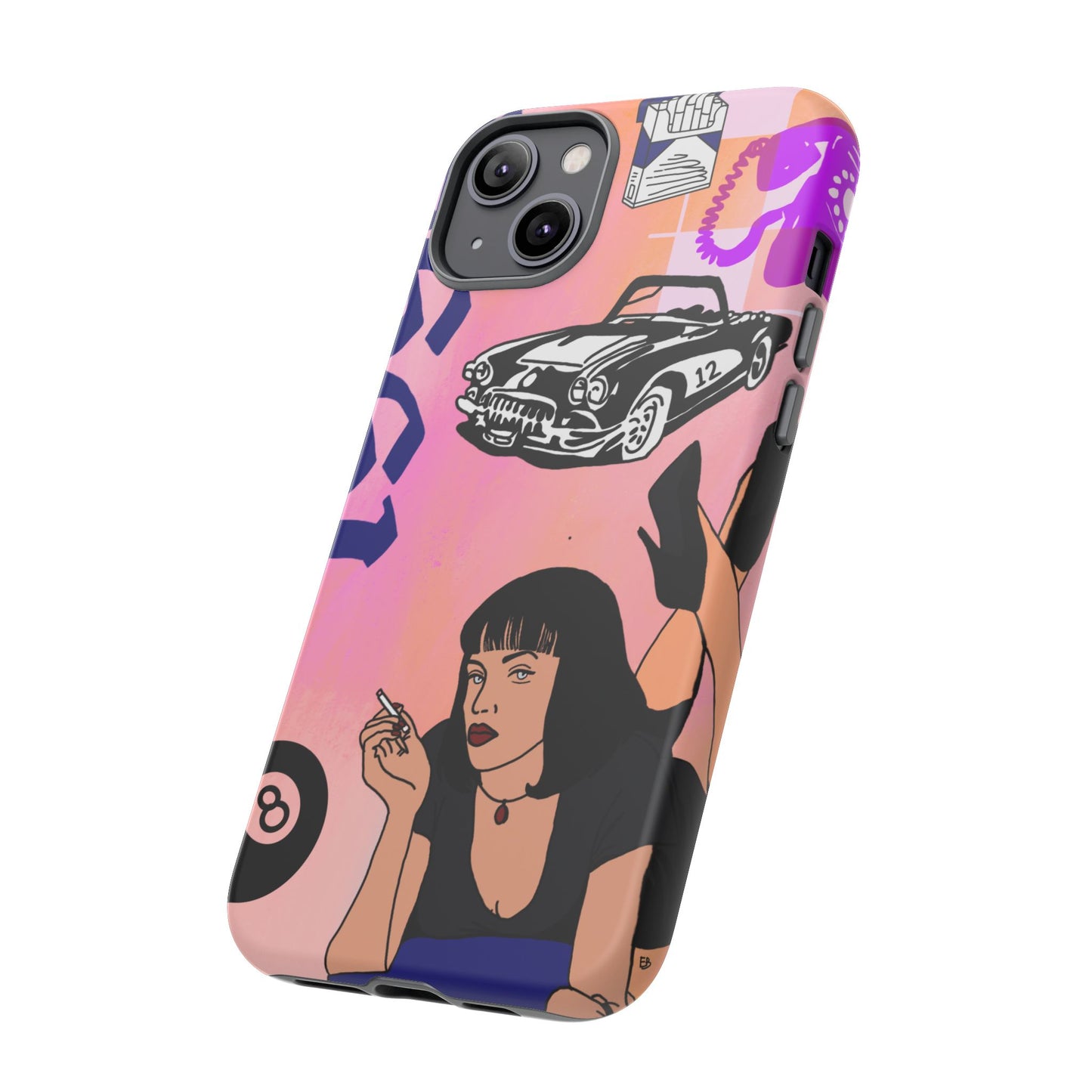 "pulp fiction" phone case