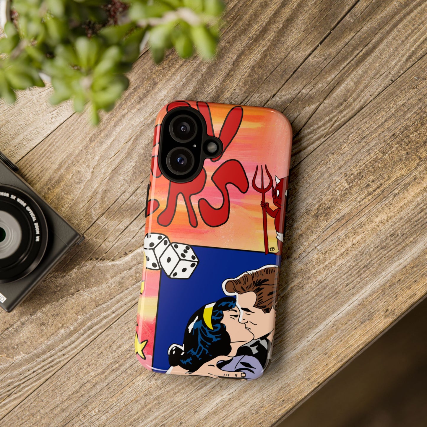 "lovers" phone case