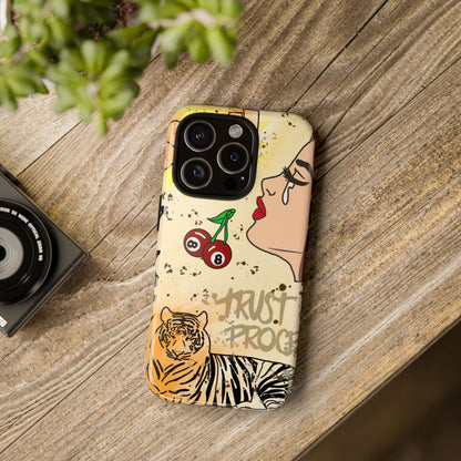 "trust the process" phone case