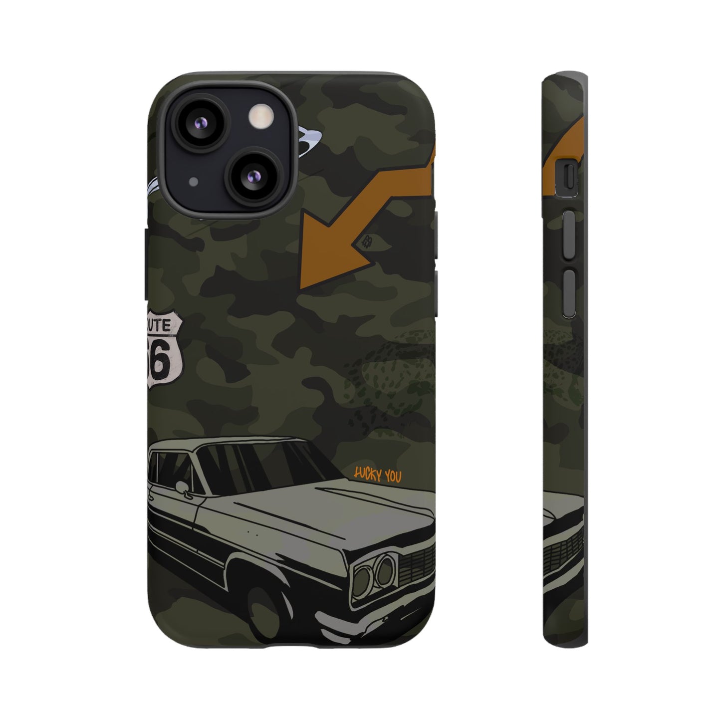 "route 66" phone case