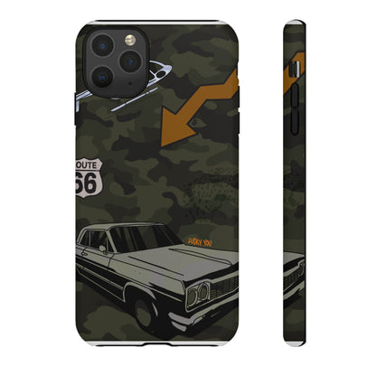 "route 66" phone case