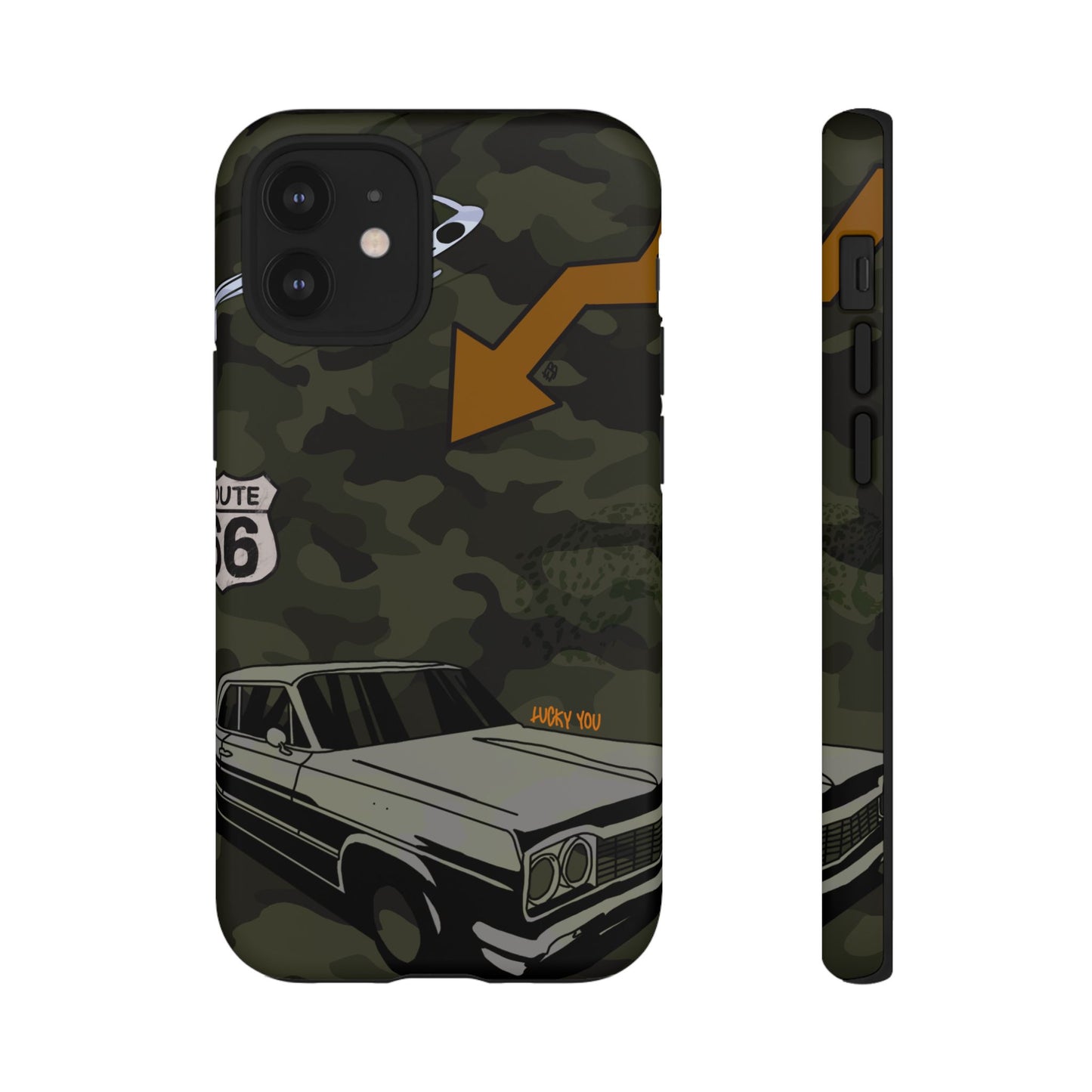 "route 66" phone case