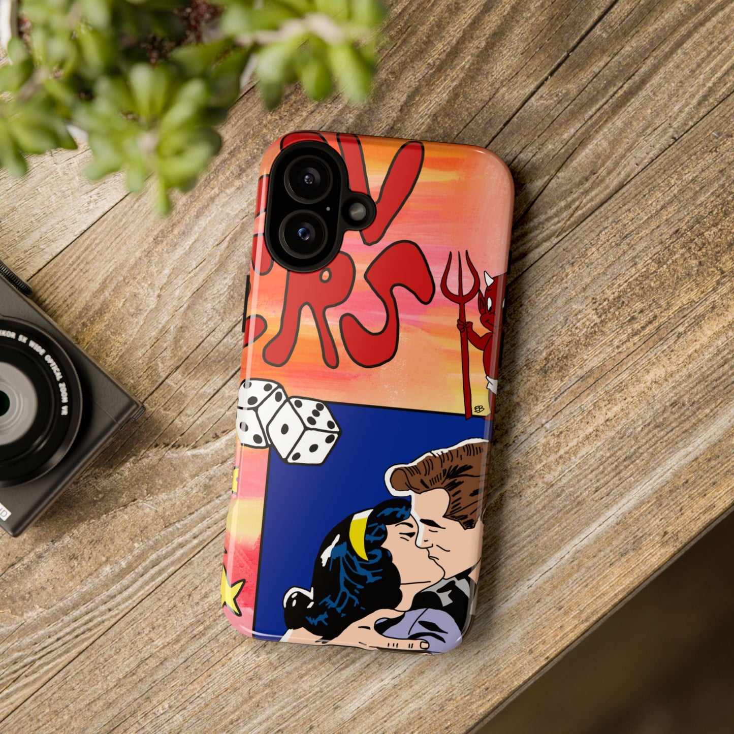 "lovers" phone case