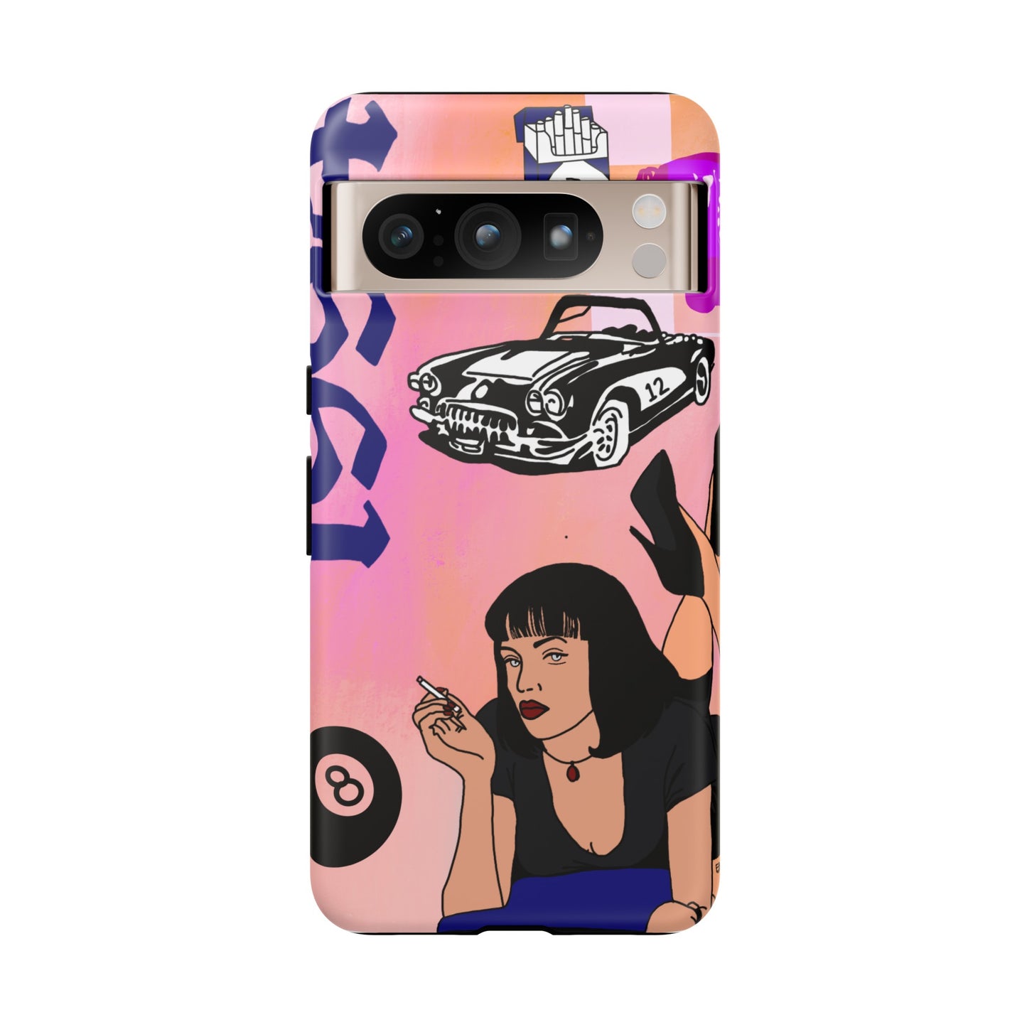 "pulp fiction" phone case