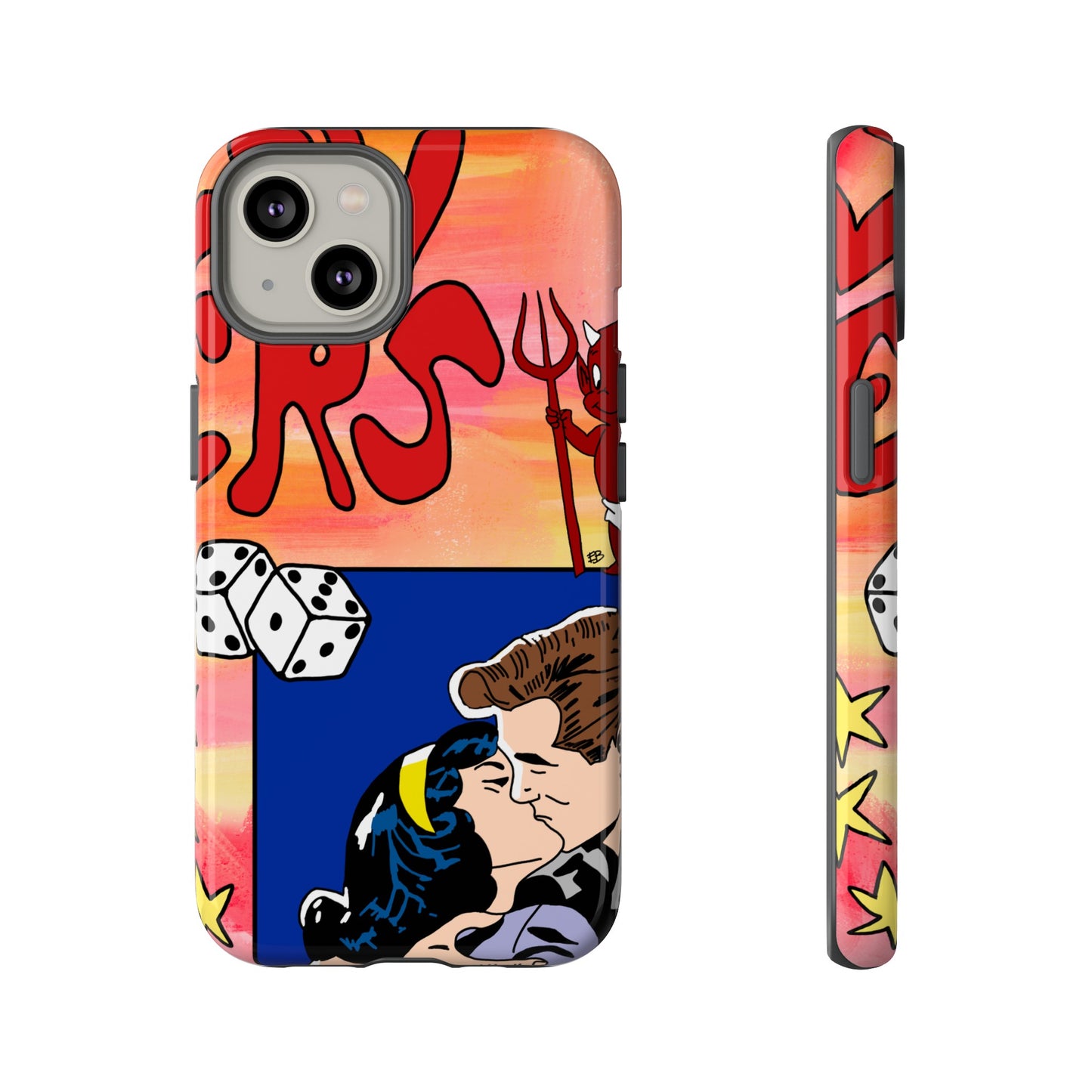 "lovers" phone case