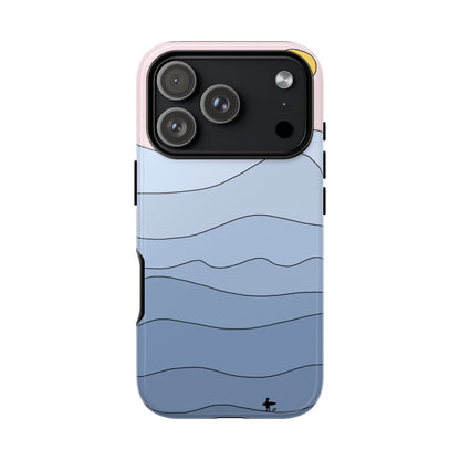 "shades of blue" phone case