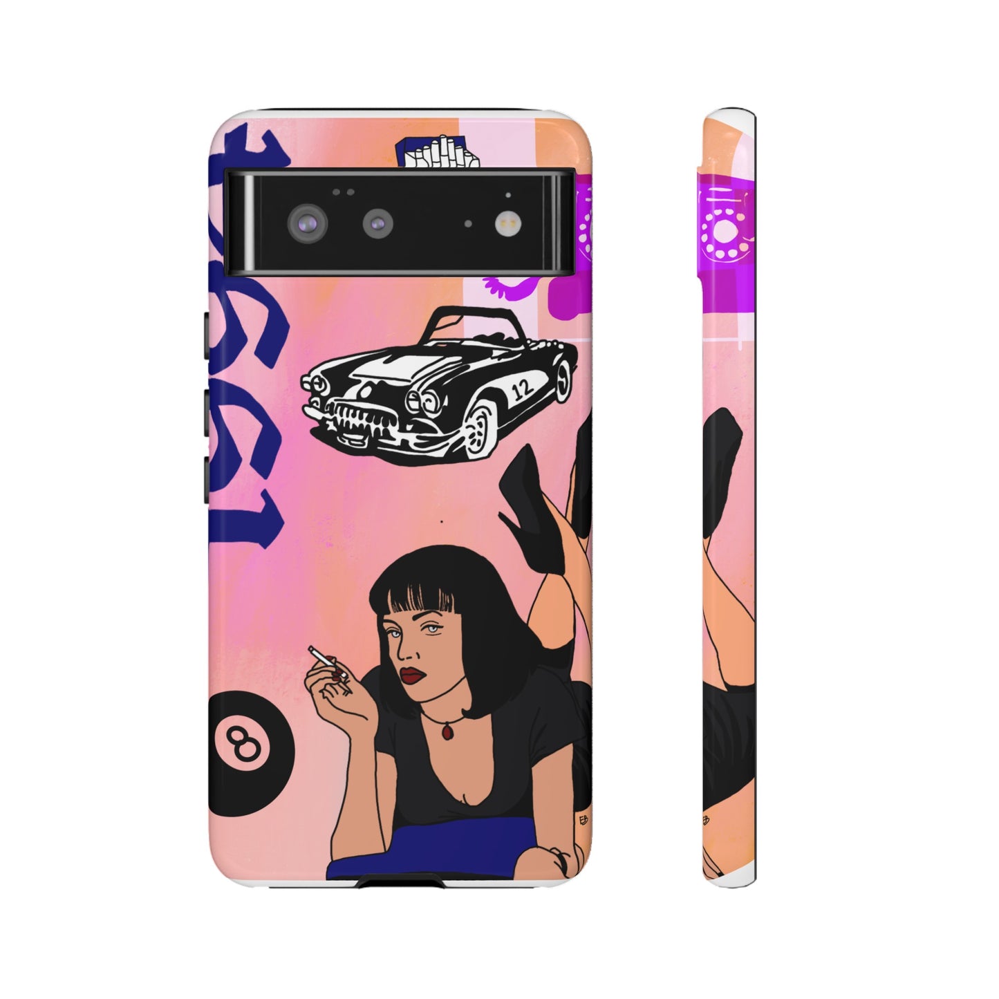 "pulp fiction" phone case