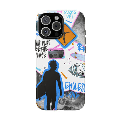 "surf's up" phone case