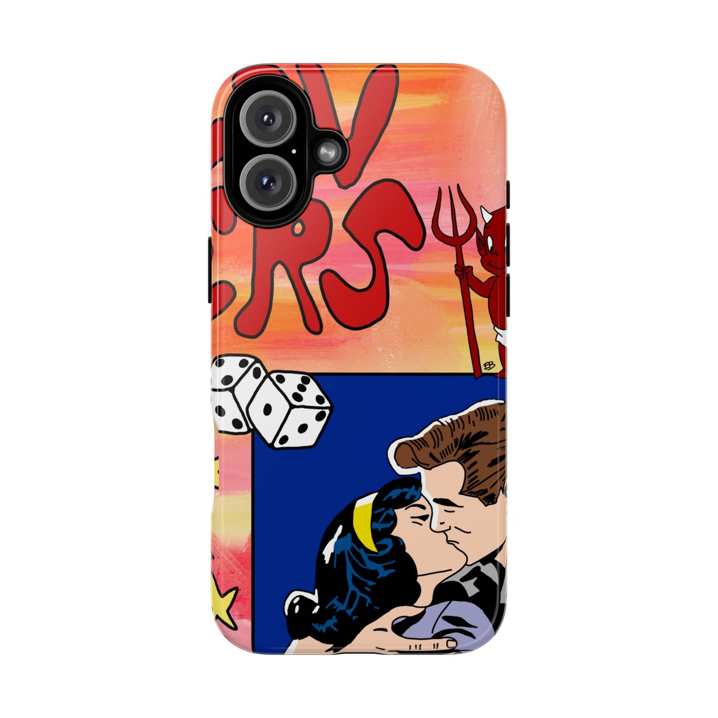 "lovers" phone case
