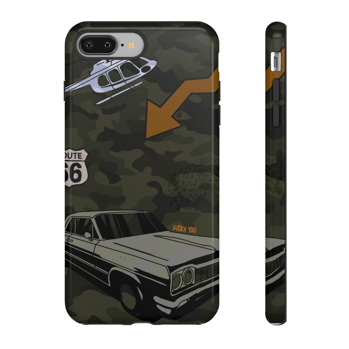 "route 66" phone case