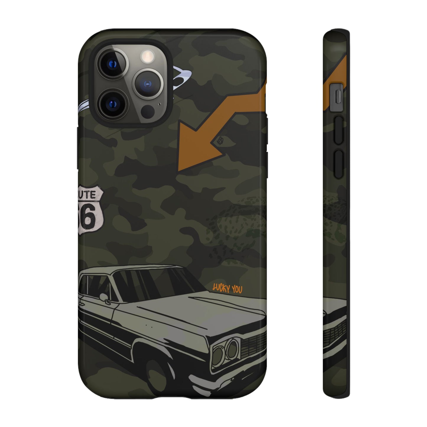"route 66" phone case