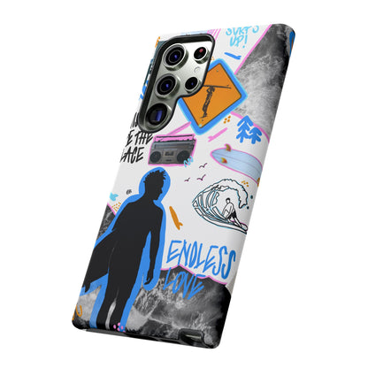 "surf's up" phone case