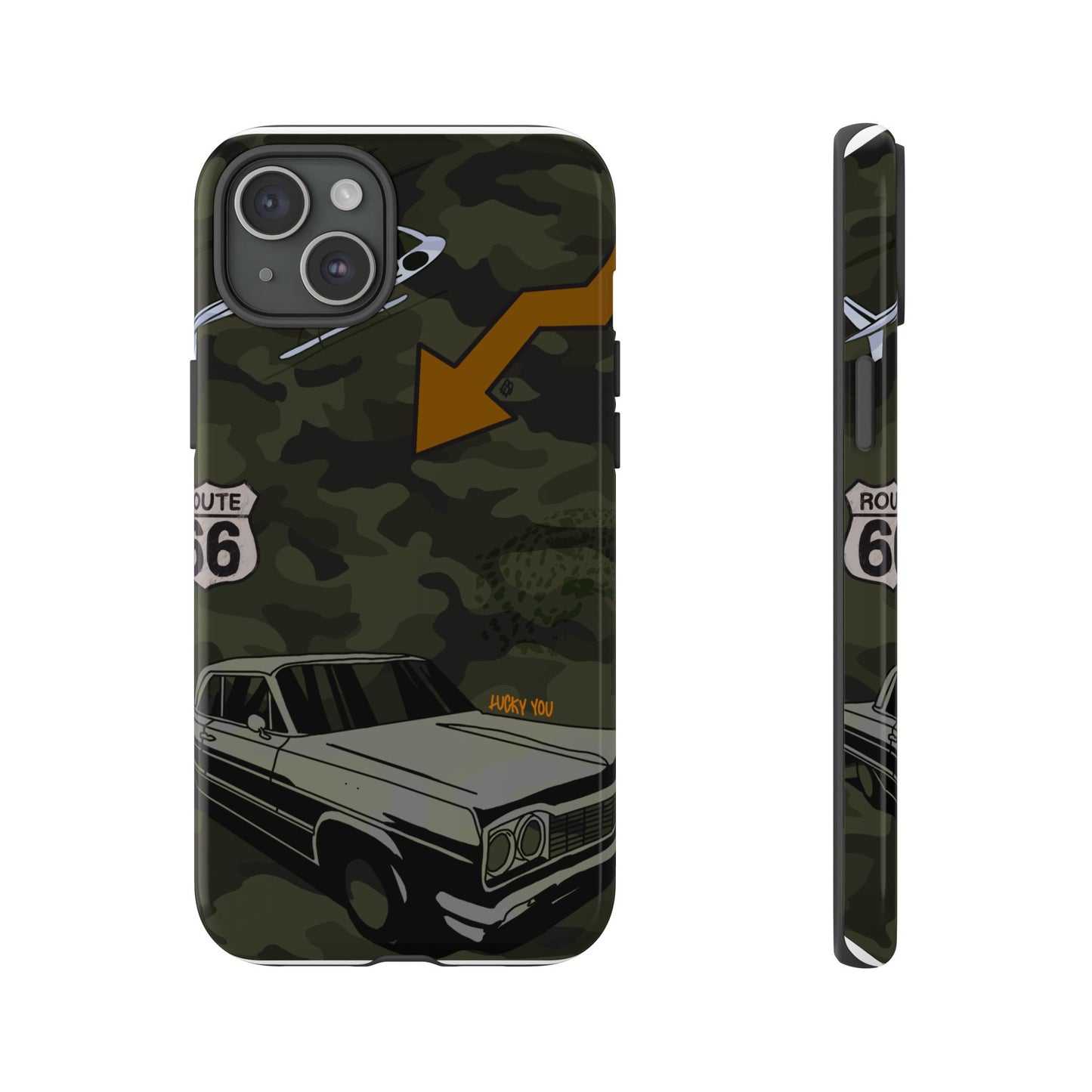 "route 66" phone case