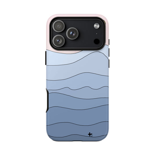 "shades of blue" phone case