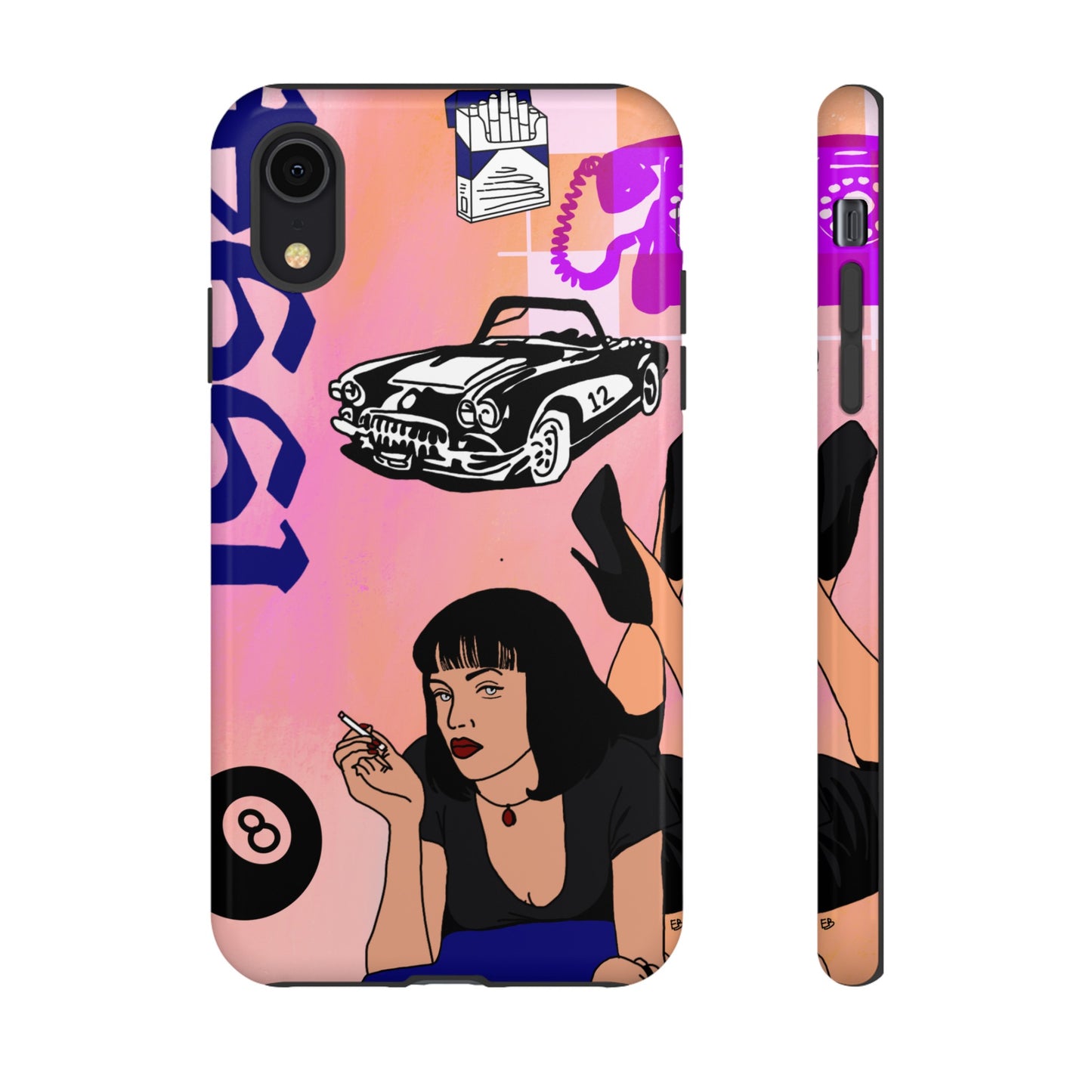 "pulp fiction" phone case