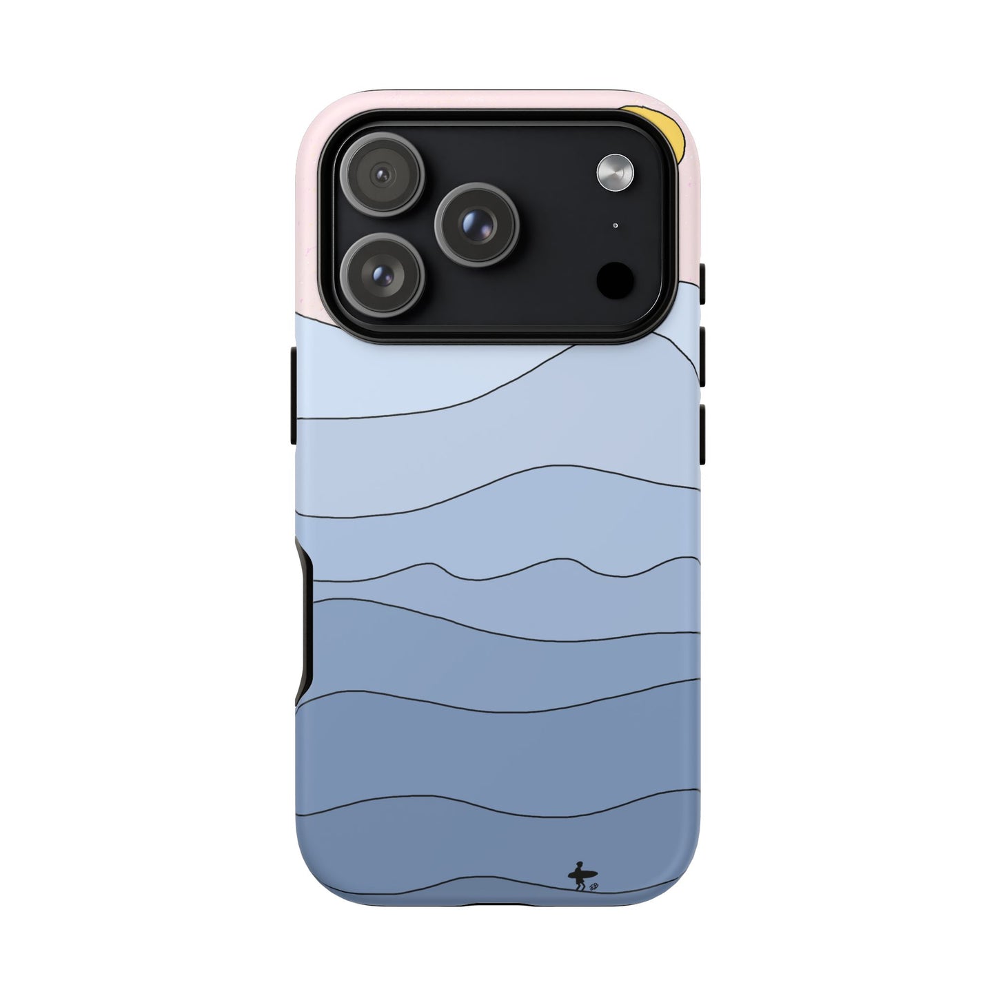 "shades of blue" phone case