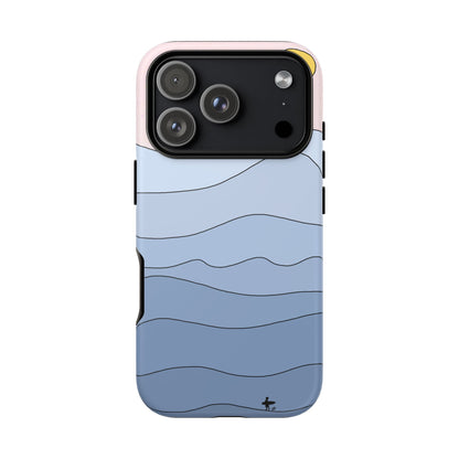 "shades of blue" phone case