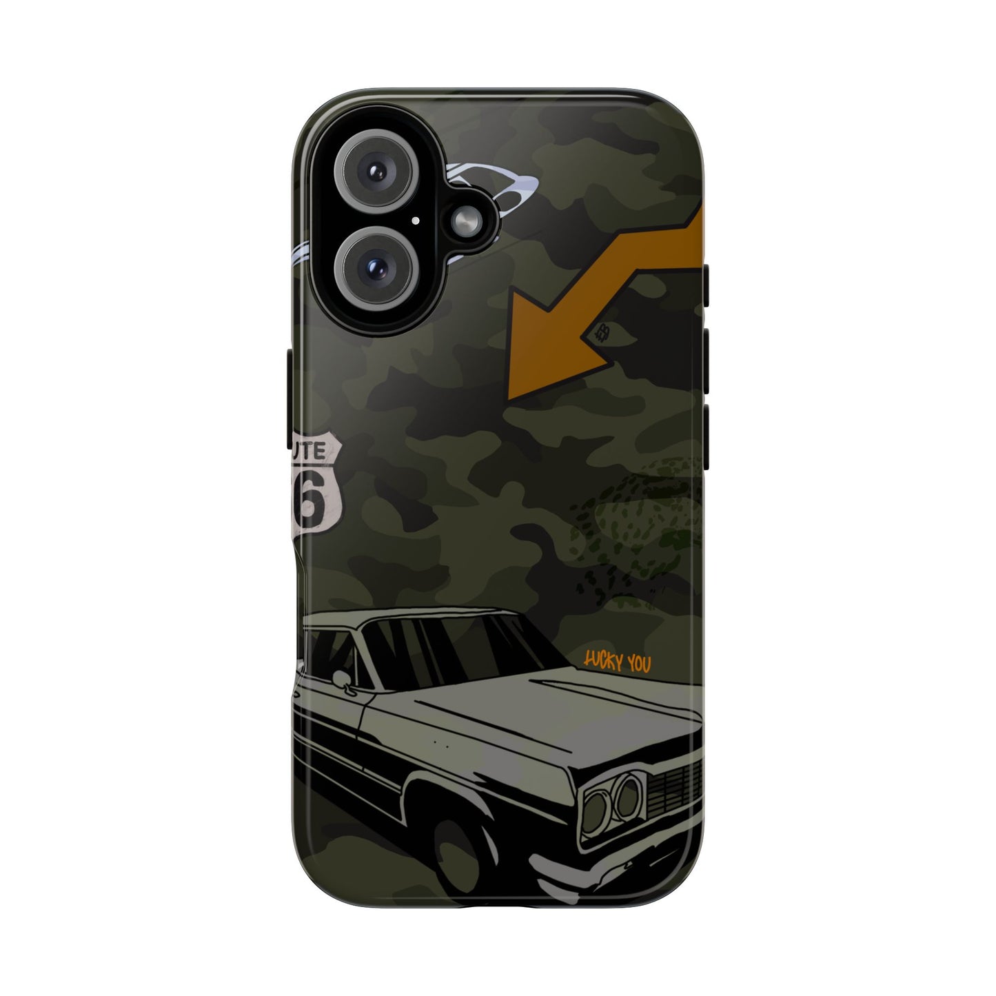 "route 66" phone case