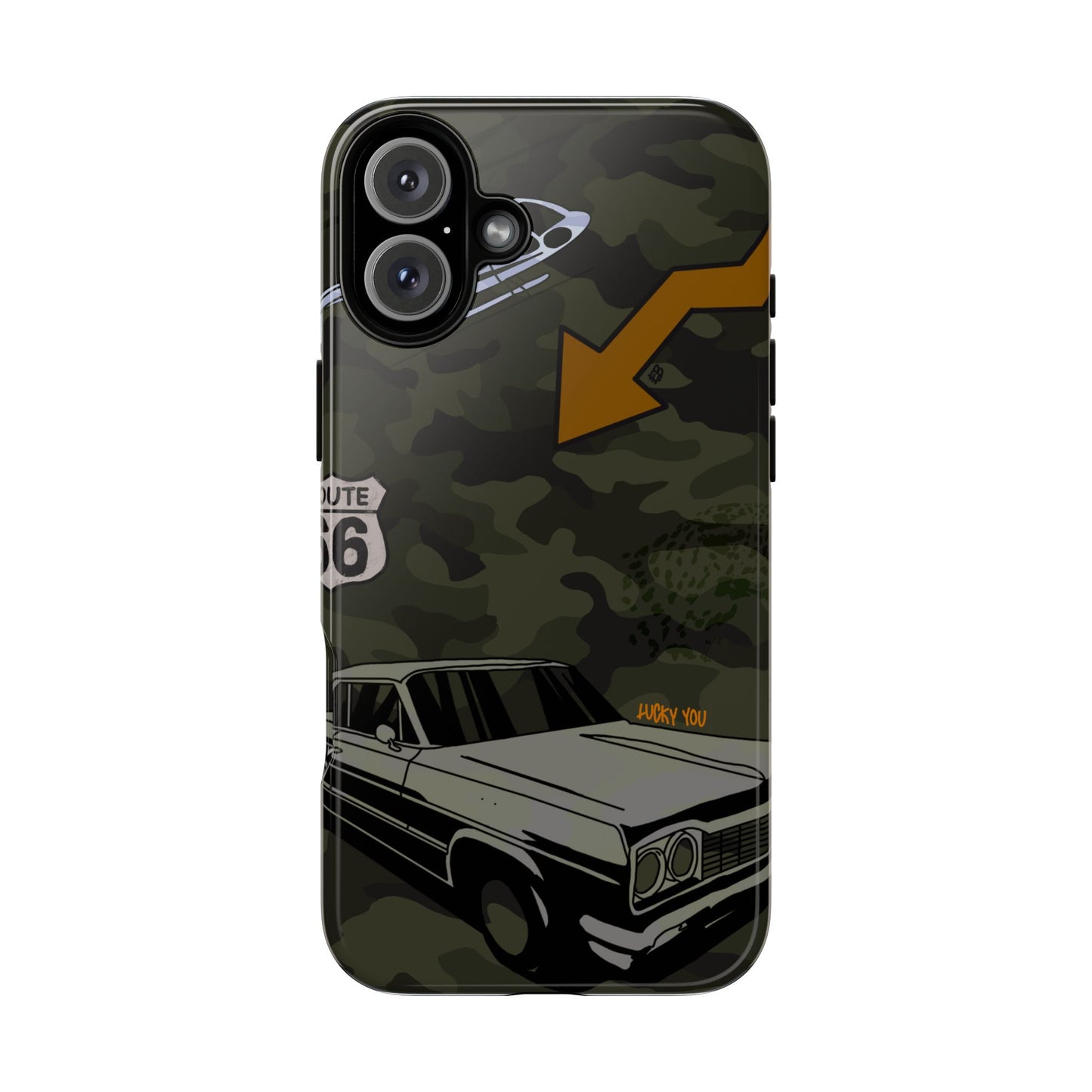 "route 66" phone case