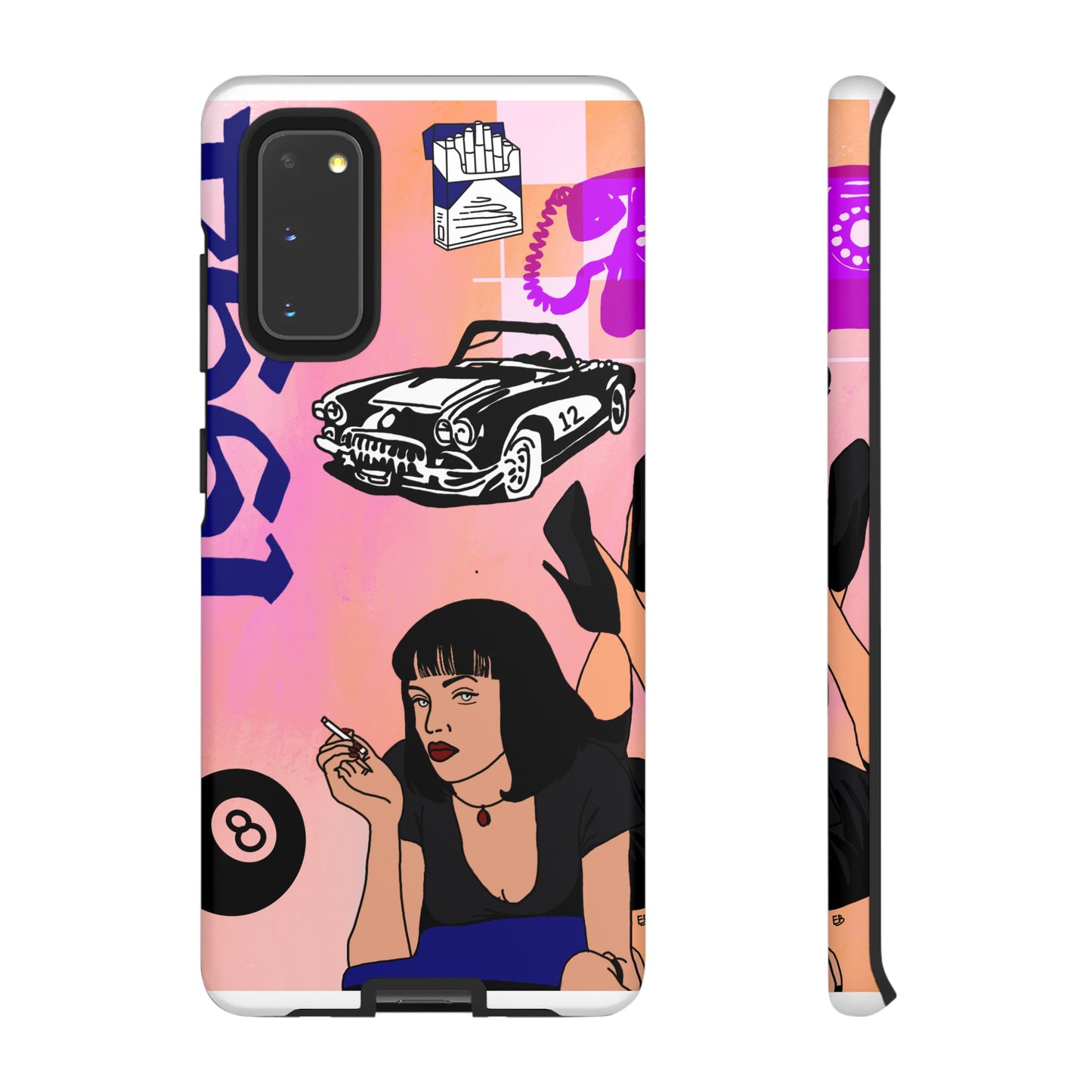 "pulp fiction" phone case