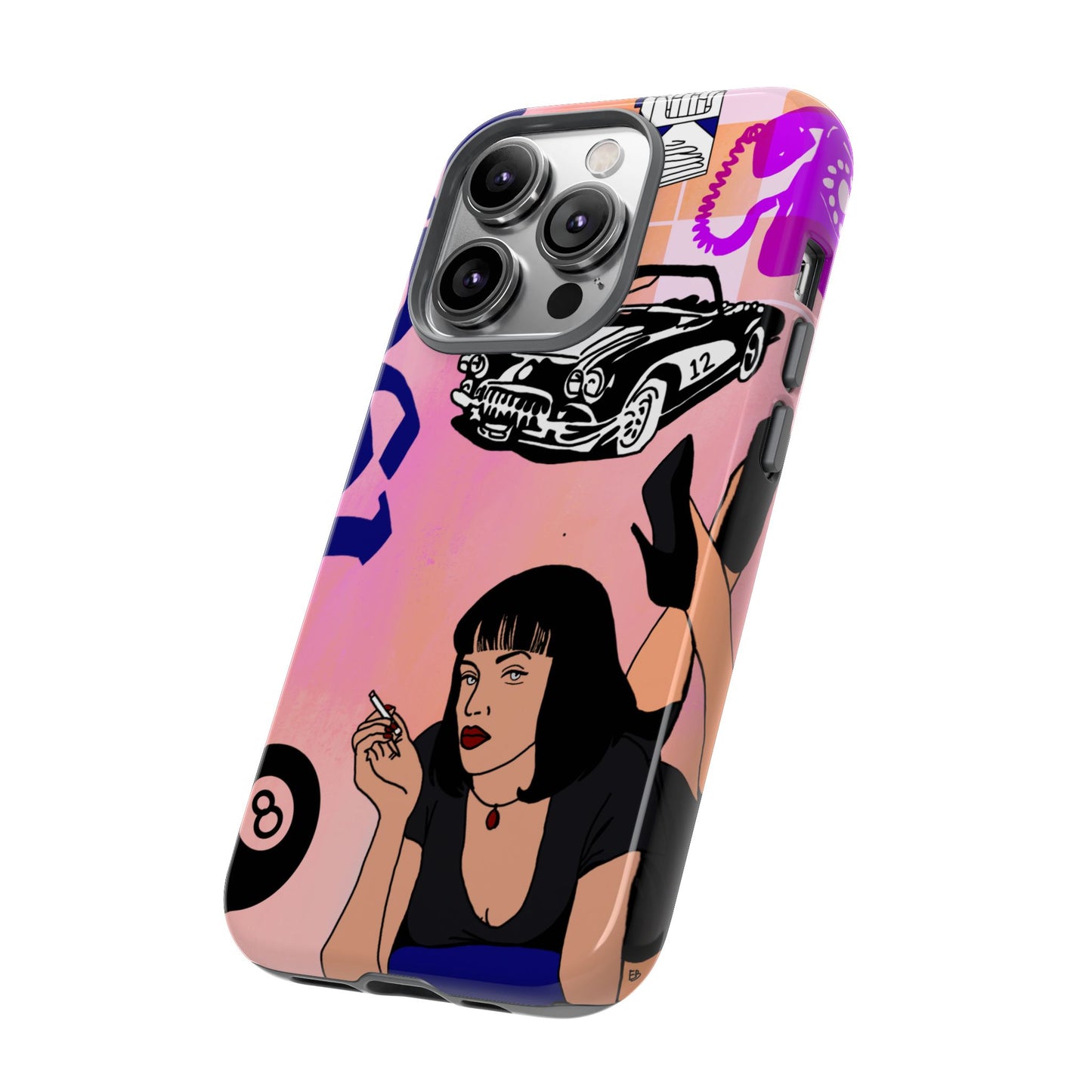 "pulp fiction" phone case