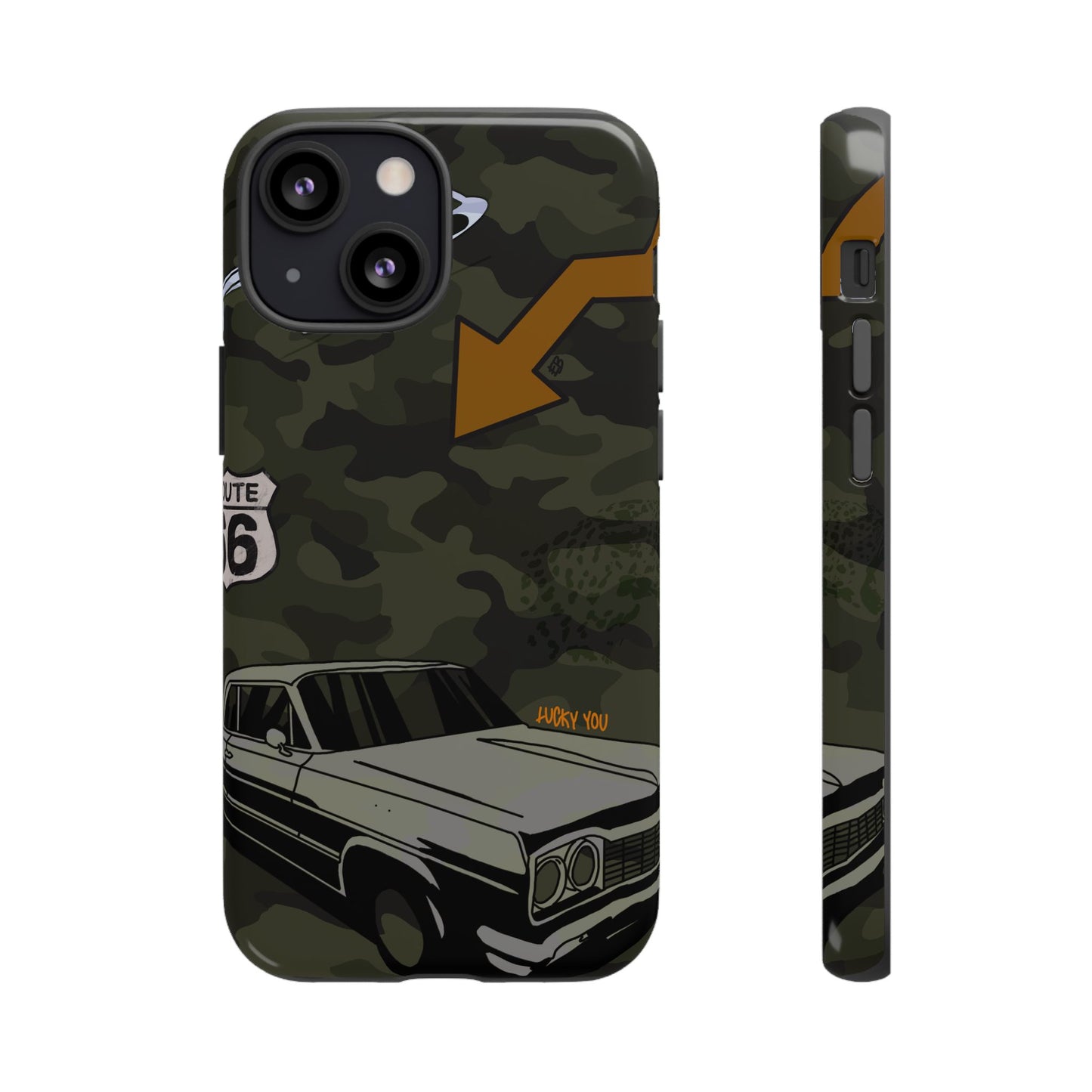 "route 66" phone case