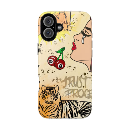 "trust the process" phone case