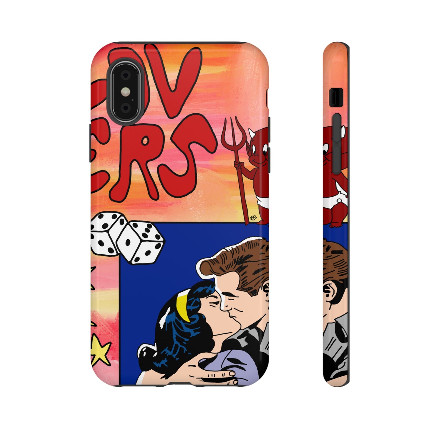 "lovers" phone case