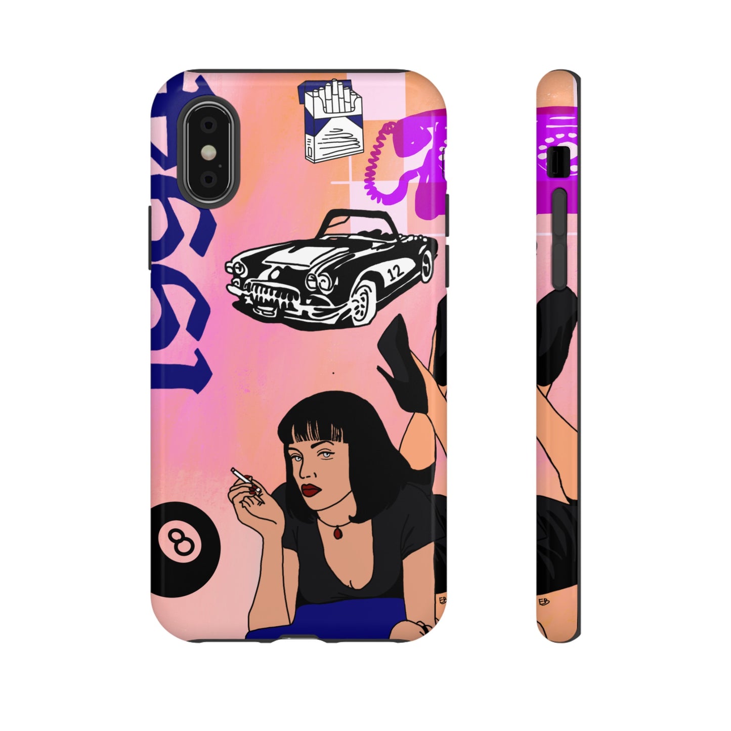 "pulp fiction" phone case