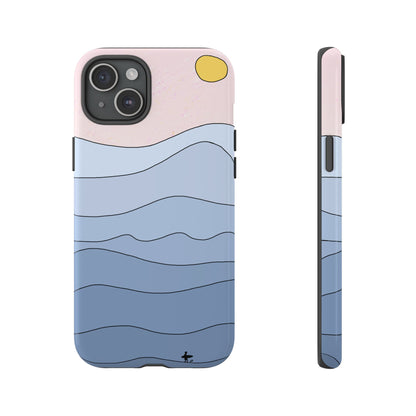"shades of blue" phone case