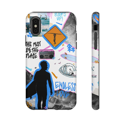 "surf's up" phone case