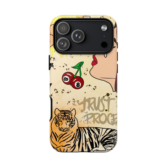 "trust the process" phone case