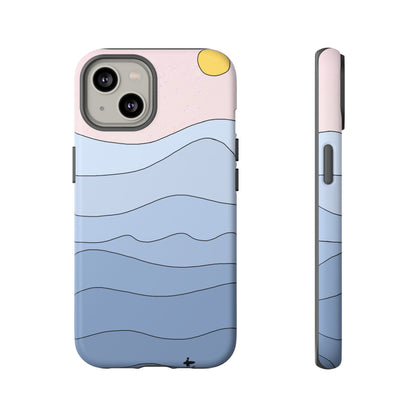 "shades of blue" phone case