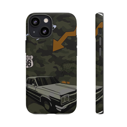 "route 66" phone case