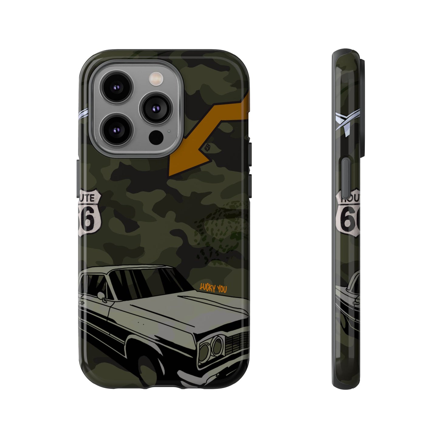 "route 66" phone case
